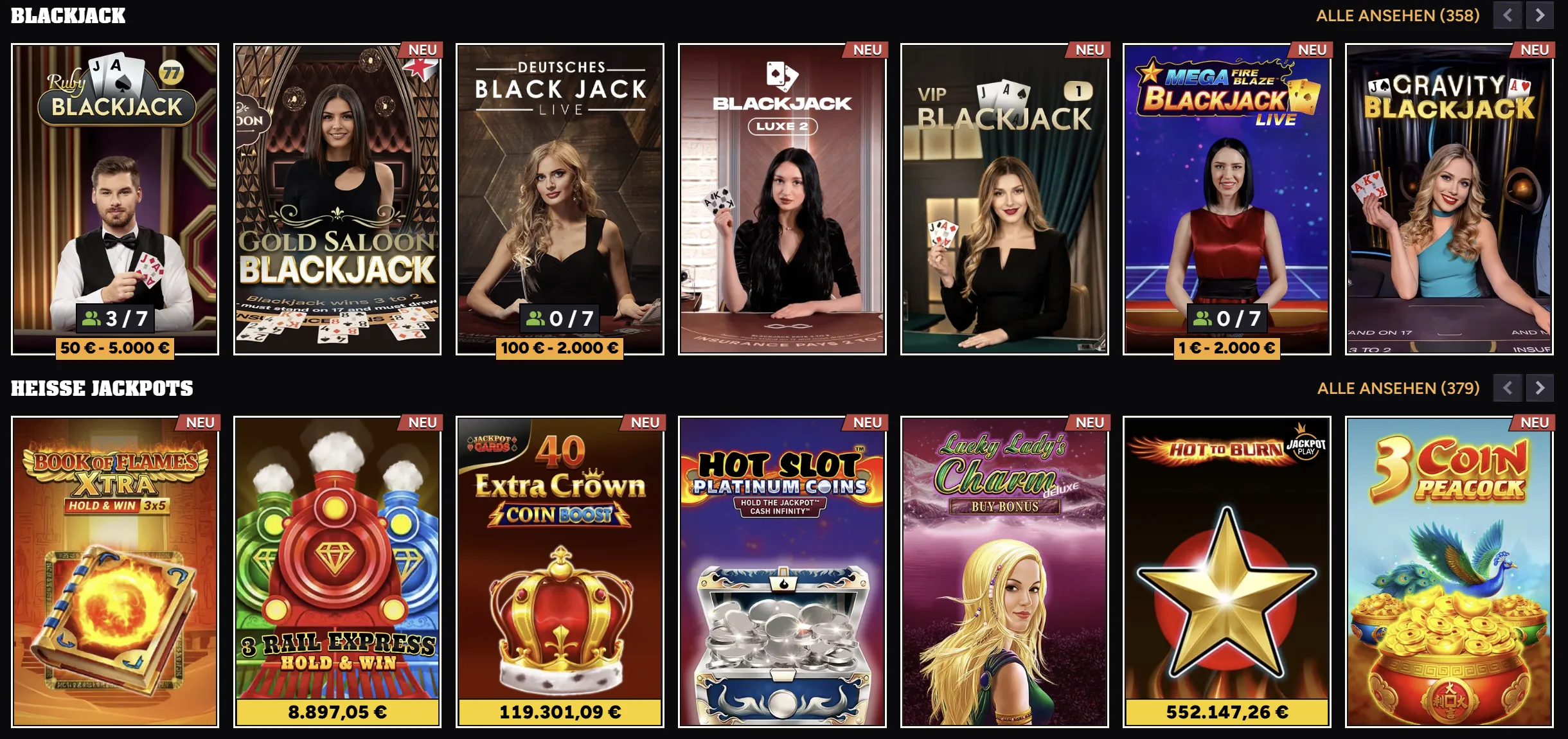Wintino Casino Bonus